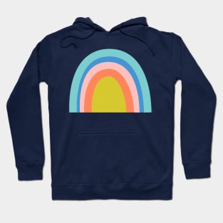 Whimsical Rainbow Art Hoodie